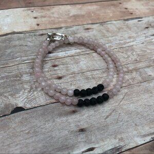 Rose Quartz Diffuser Bracelet